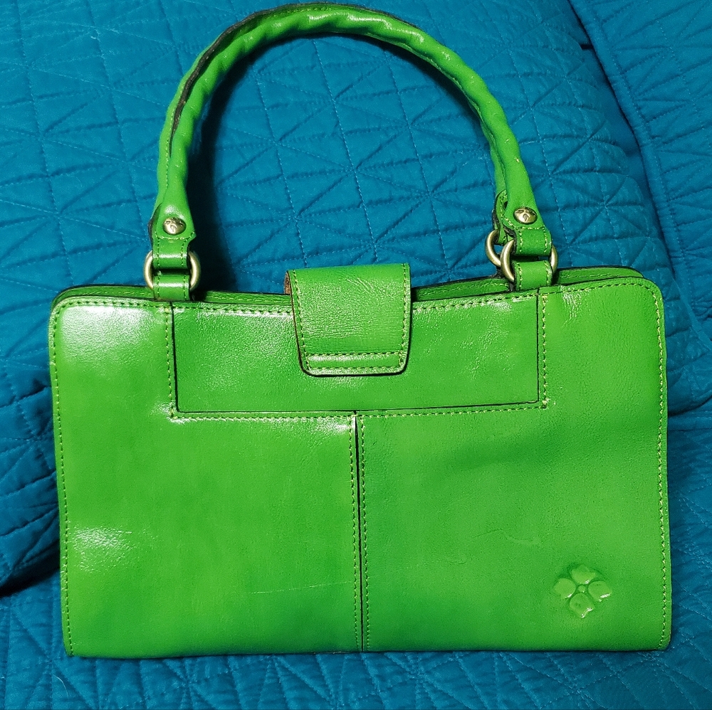 🌿Patricia Nash Rosina Tooled Leather Satchel - Picture 3 of 10
